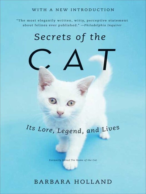 Title details for Secrets of the Cat by Barbara Holland - Wait list